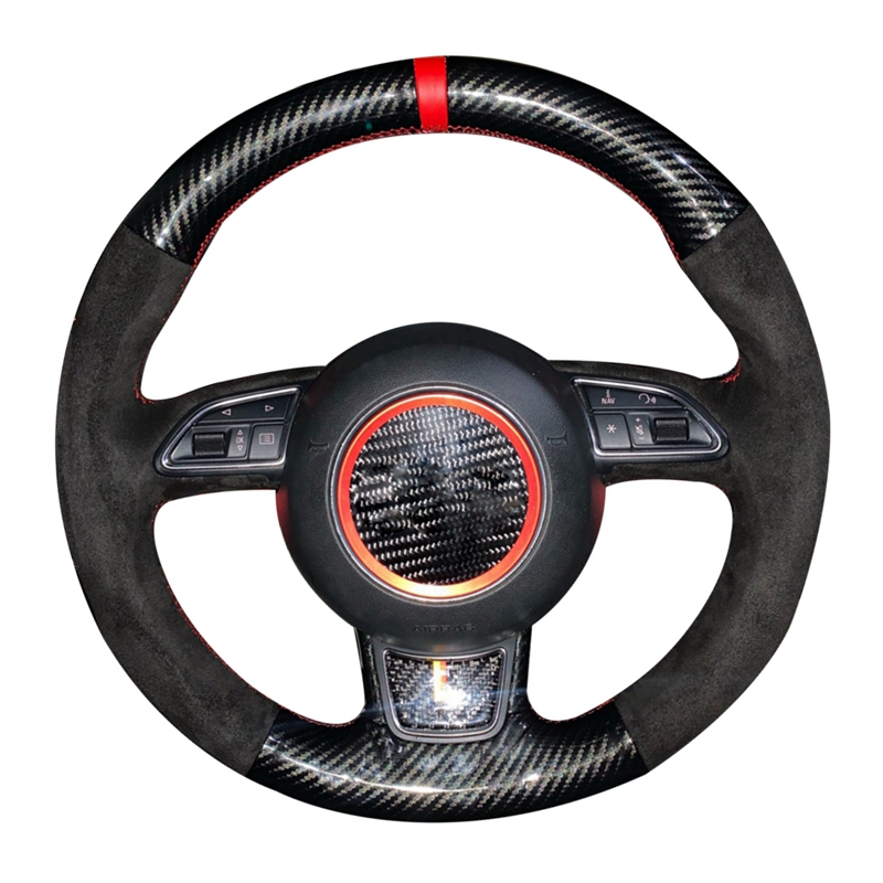 Car Steering Wheel Cover Anti Slip Breathable - 미끄럼 방지 스웨이드 자동차 스티어링 휠