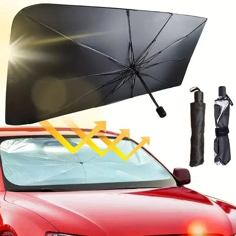 Car Sunshade Windshield Umbrella Foldable - 다용도로 사용할 수 있는 휴대용 접이식