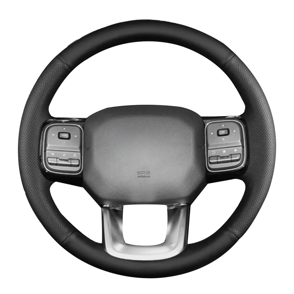 Car Steering Wheel Cover Anti Slip Breathable - 스티어링 휠 브레이드, 미끄럼 방지 인조