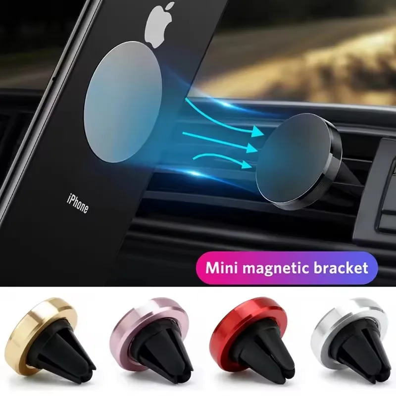 Magnetic Phone Holder For Car Vent - 차량용 자석 스마트폰 거치대, 에어벤트 부착식,
