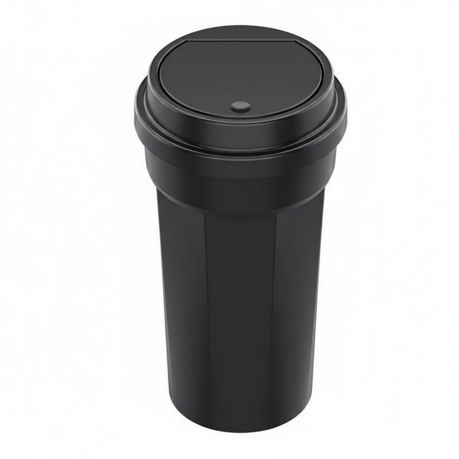 Waterproof Car Trash Can With Lid - 차량용 컵 홀더에 설치 가능한 소형