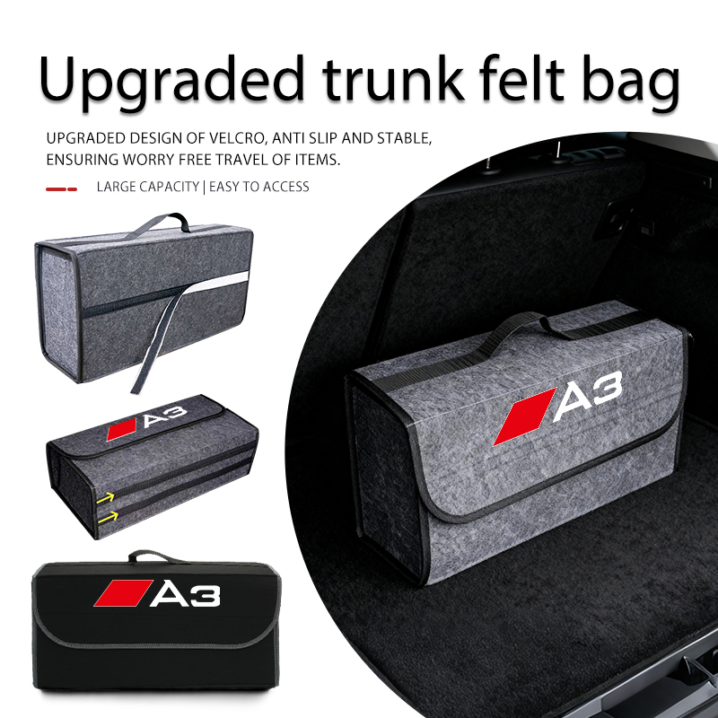 Car Trunk Organizer Foldable Storage Box - 자동차 트렁크 보관함 휴대용 여행용 정리함