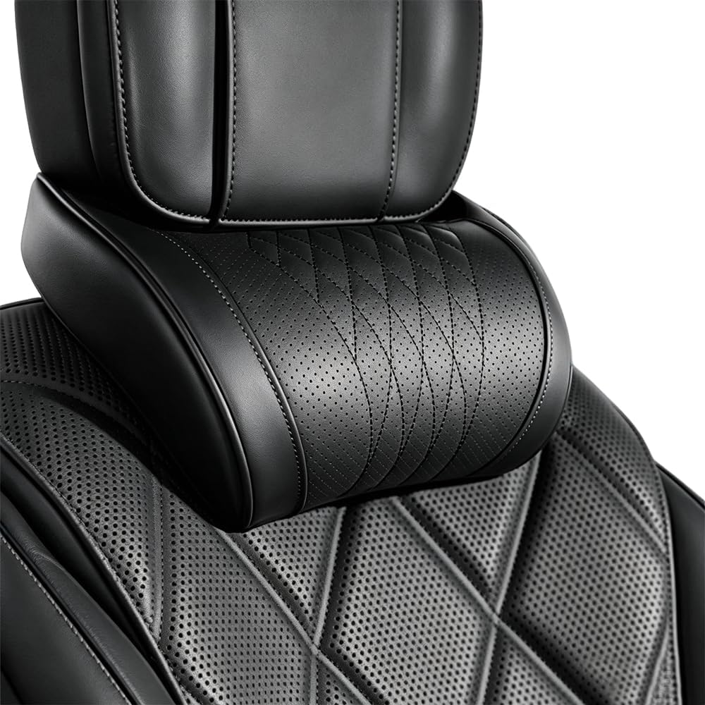 Memory Foam Car Neck Pillow Lumbar Support - 모든 차종에 사용 가능한 헤드레스트 겸