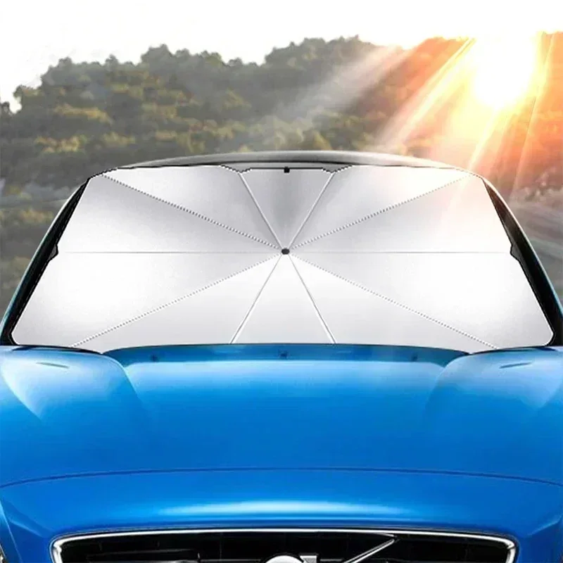 자동차 우산형 햇빛가리개, 앞유리 커버, 접이식 햇빛  - Car Sunshade Windshield Umbrella Foldable 리뷰 및 가격
