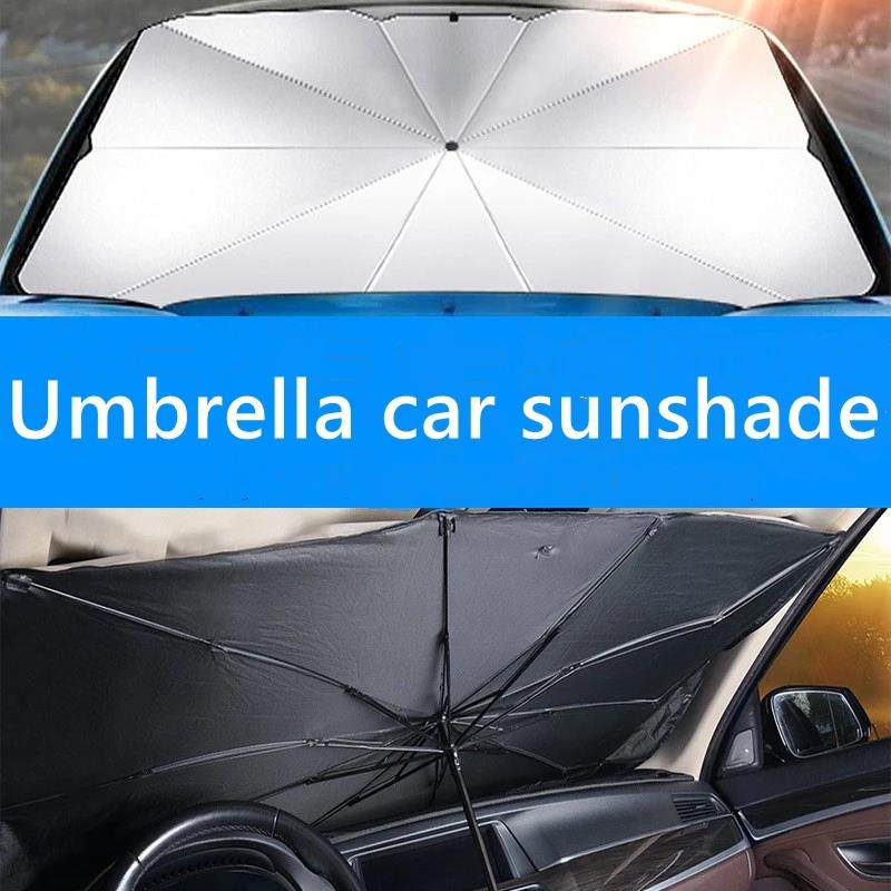 다용도로 사용할 수 있는 휴대용 접이식 차량용 햇빛 가 - Car Sunshade Windshield Umbrella Foldable 리뷰 및 가격