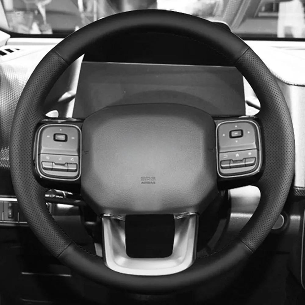스티어링 휠 브레이드, 미끄럼 방지 인조 가죽, 자동차 - Car Steering Wheel Cover Anti Slip Breathable 리뷰 및 가격