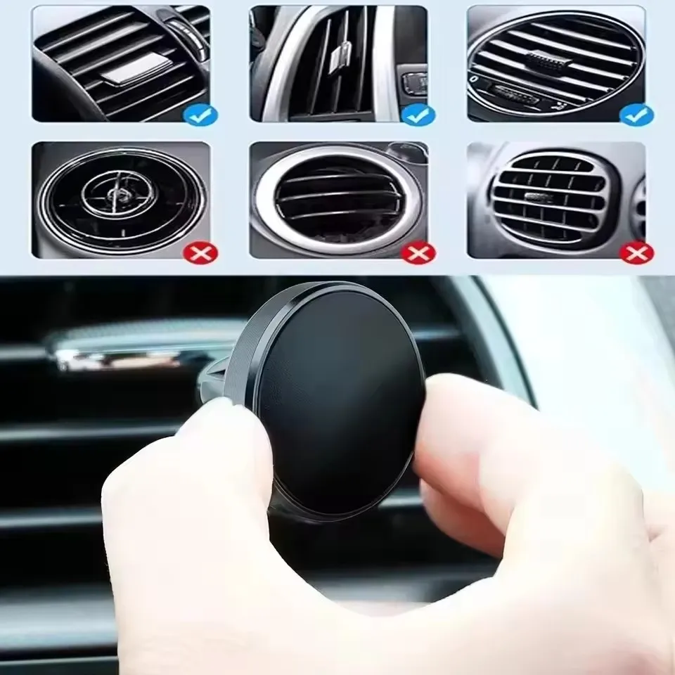 차량용 자석 스마트폰 거치대, 에어벤트 부착식, 아이폰 - Magnetic Phone Holder For Car Vent 리뷰 및 가격