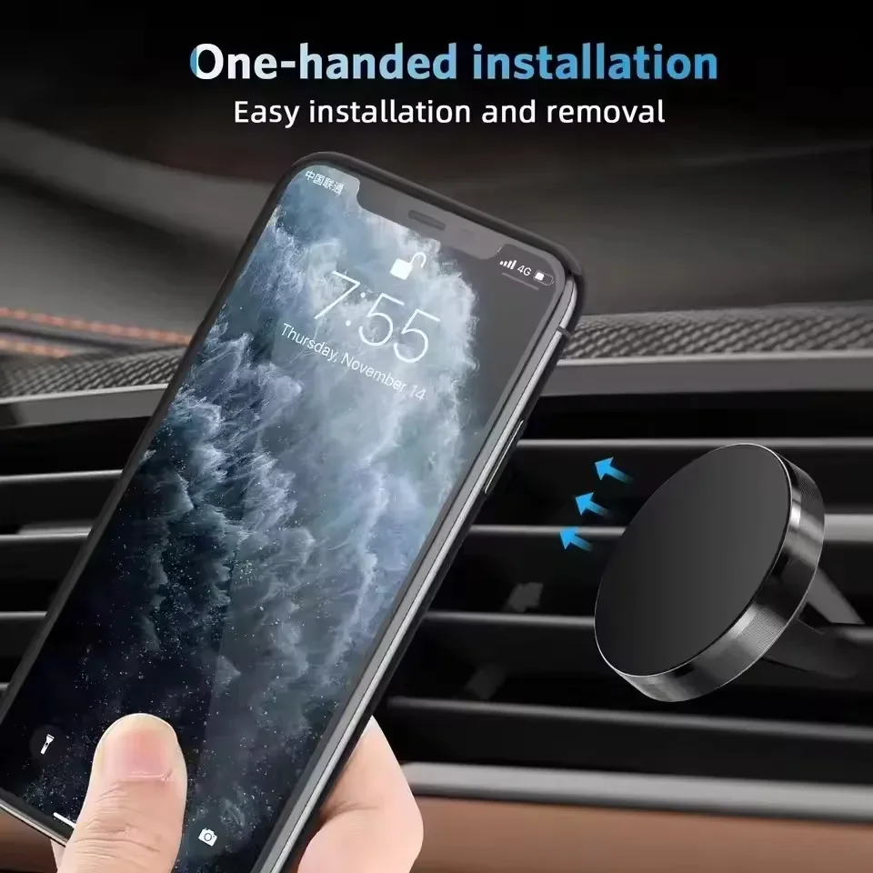 차량용 자석 스마트폰 거치대, 에어벤트 부착식, 아이폰 - Magnetic Phone Holder For Car Vent 리뷰 및 가격