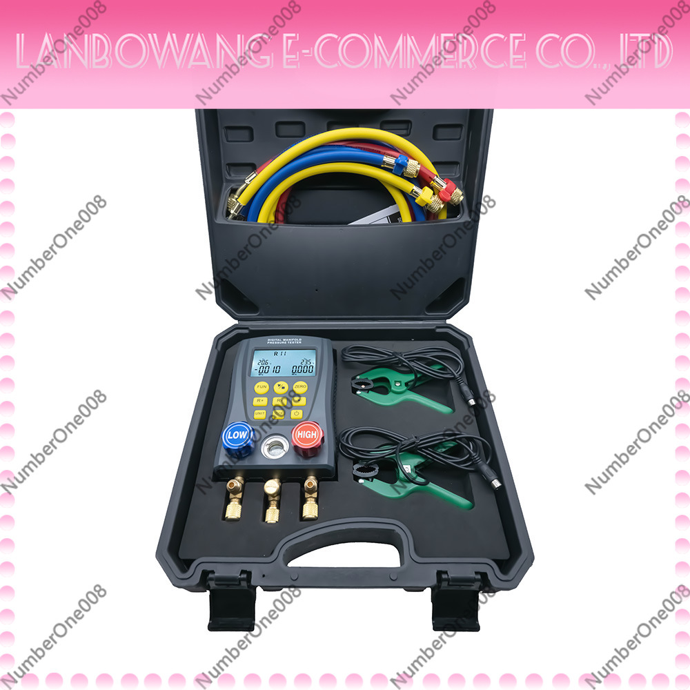 디지털 냉매 게이지 전자식 에어컨 충전 도구 (가정용  - Car Electronics 리뷰 및 가격