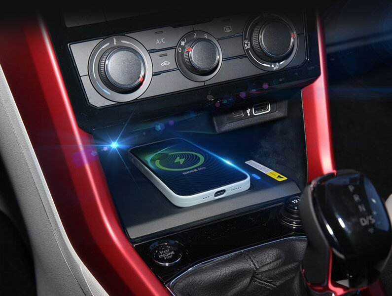 폭스바겐 T-CROSS Tacqua 2019-2022  - Wireless Car Charger Mount Fast Charging 리뷰 및 가격