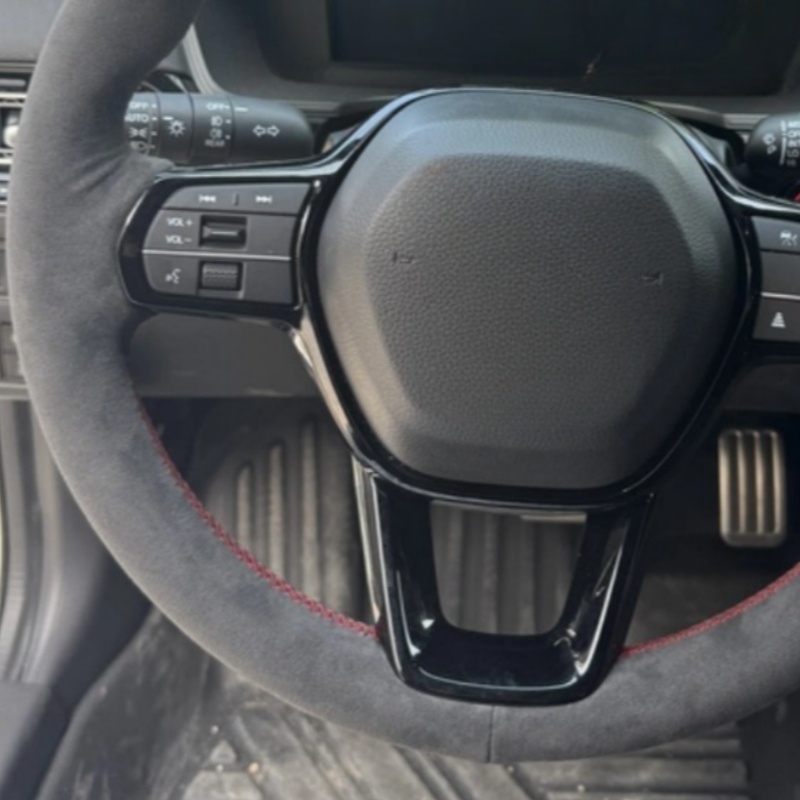 Honda Civic 11 XI 2021-2022 자동 - Car Steering Wheel Cover Anti Slip Breathable 리뷰 및 가격