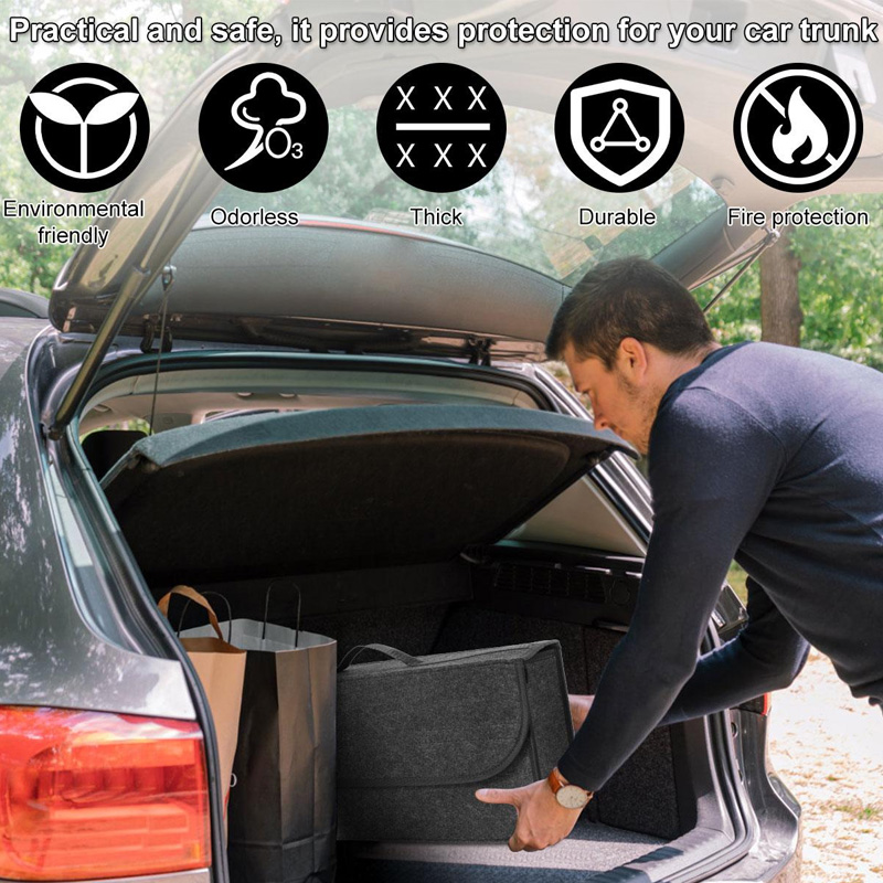 자동차 트렁크 주최자 보관 정리 컨테이너 가방 휴대용  - Car Trunk Organizer Foldable Storage Box 리뷰 및 가격