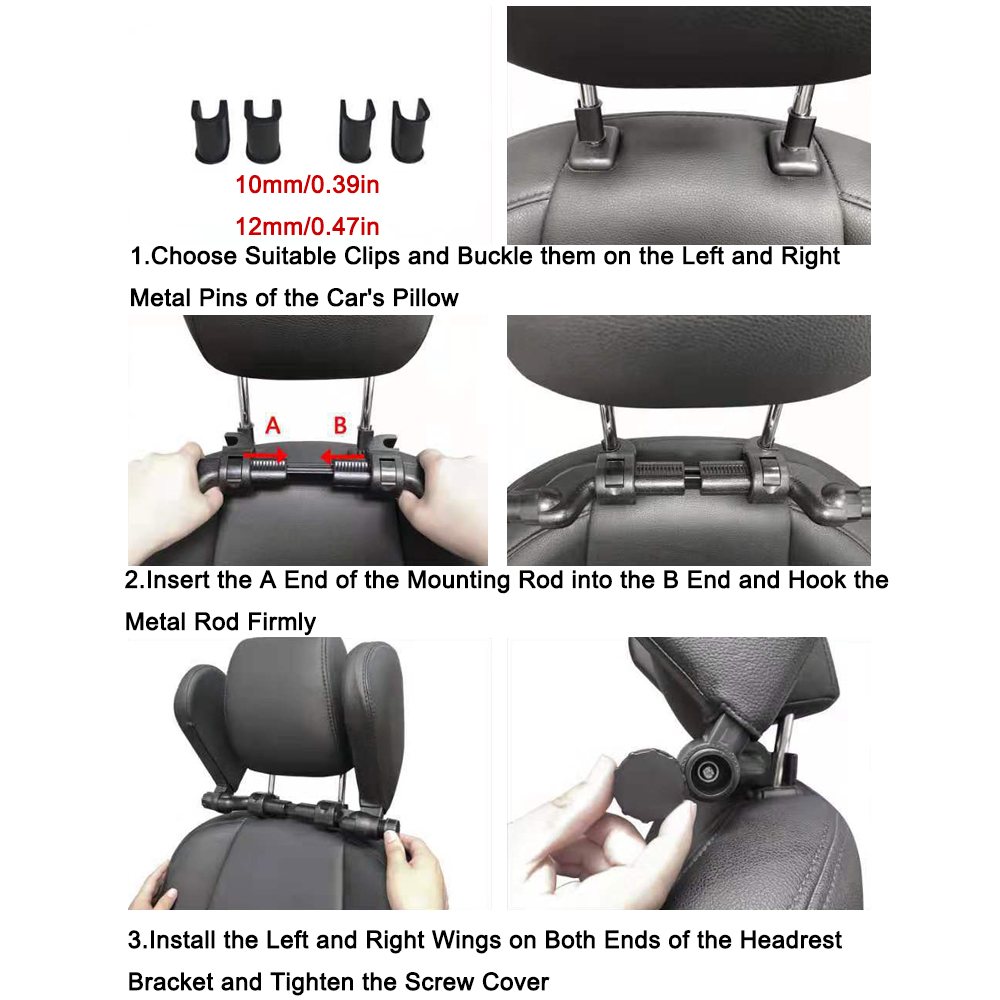 차량용 목베개 헤드레스트 쿠션 시트 메모리폼 패드 수면 - Memory Foam Car Neck Pillow Lumbar Support 리뷰 및 가격