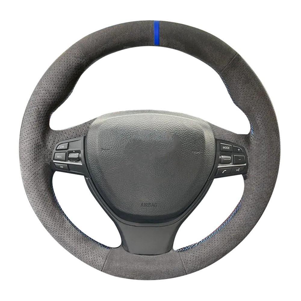 BMW F10 F11 2009-2017 F12 F13  - Car Steering Wheel Cover Anti Slip Breathable 리뷰 및 가격