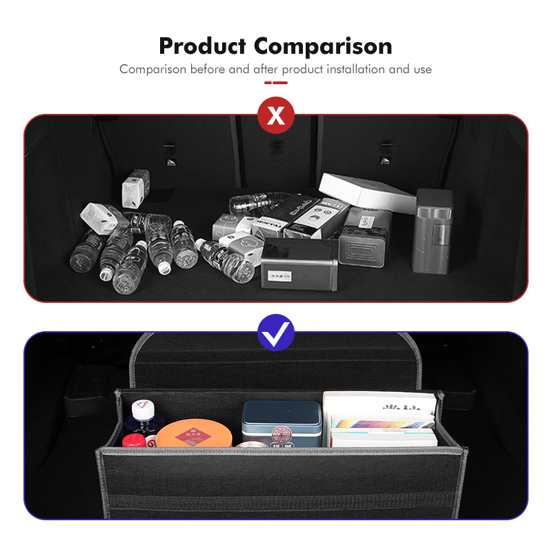 자동차 트렁크 보관함 휴대용 여행용 정리함 접이식 가방 - Car Trunk Organizer Foldable Storage Box 리뷰 및 가격