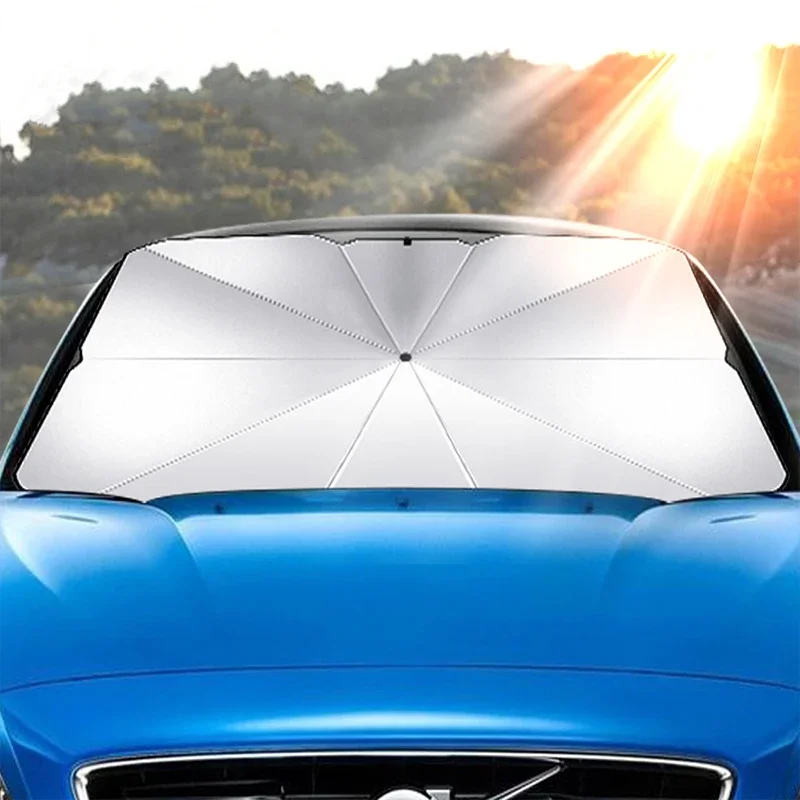 차량용 앞유리 차양막, 우산형 접이식 개폐형 햇빛 가리 - Car Sunshade Windshield Umbrella Foldable 리뷰 및 가격
