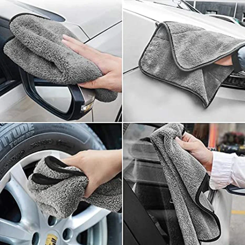 자동차 마이크로 화이버 타월 청소 자세히 천 자동 관리 - Microfiber Car Drying Towel Super Absorbent 리뷰 및 가격